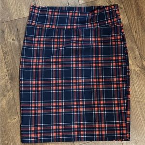 Plaid LuLaRoe Pencil skirt - size XL
